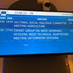 EWRN-Delegation bei der Europäischen Kommission