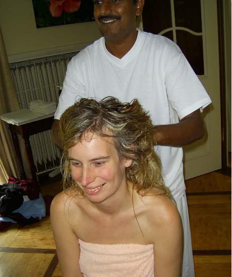 Ayurveda-Schwangeren-Massage