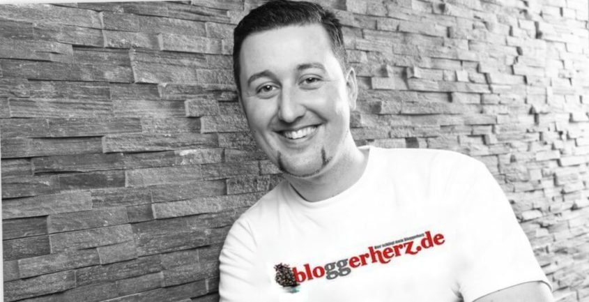 Christian Gera startet mit seinem Interview Ziel und Bloggerherz richtig durch