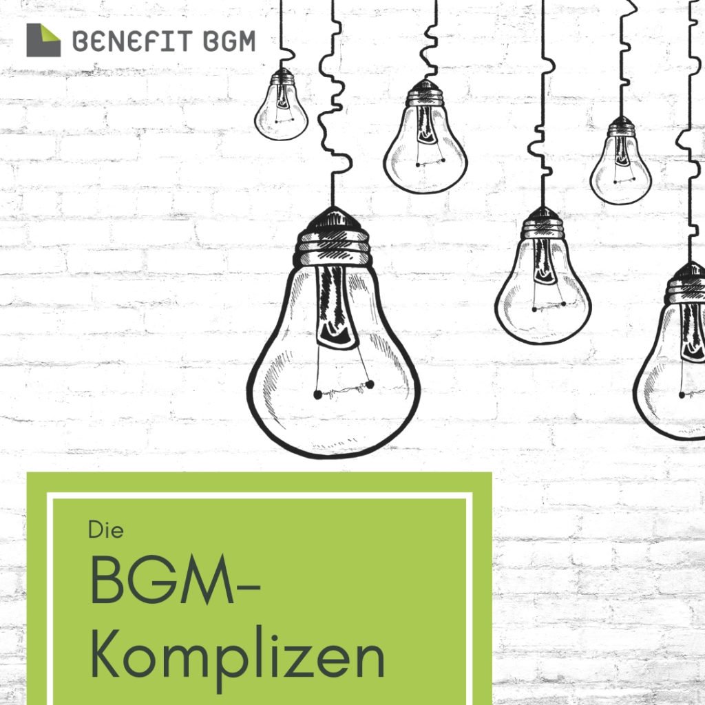 Coverfoto "Die BGM-Komplizen" - Copyright Benefit BGM