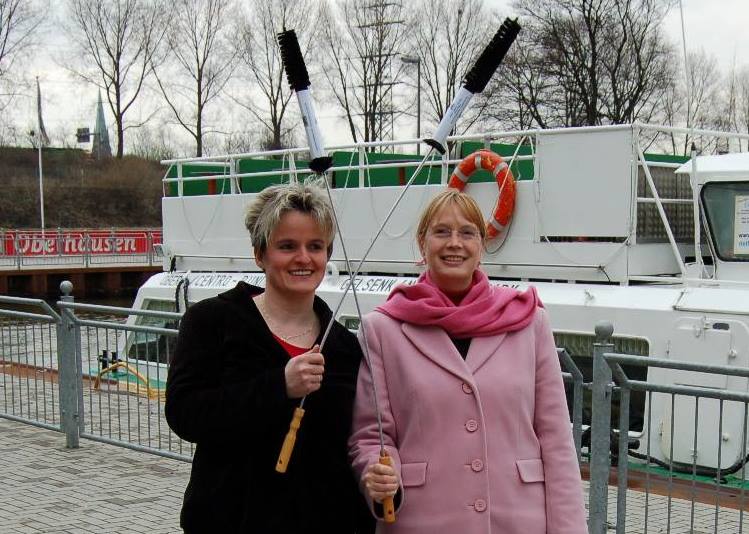 Die Referentinnen Susanne Kirchhof und Sigrid Heyl