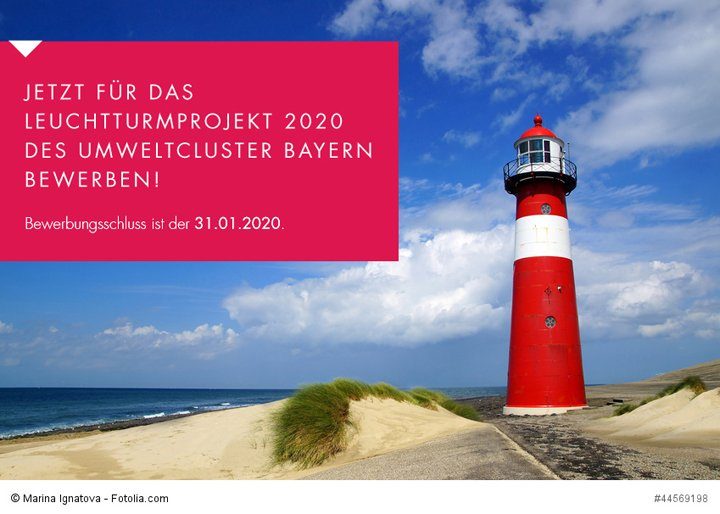 Der Umweltcluster Bayern zeichnet auch 2020 wieder visionäre Technologien aus Bayern aus.
