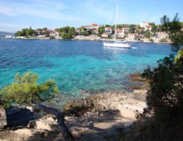 Segelurlaub in Kroatien mit Yachtcharter Achterspring