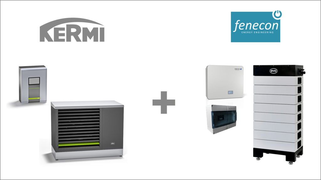Kermi kooperiert mit Stromspeicher-Hersteller Fenecon. (Bildquelle: Kermi GmbH)