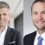 Dr. Stephan Theis (links) und Philip Würfel (rechts) - bisheriger und neuer Geschäftsführer der econ (Bildquelle: econ solutions)