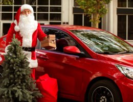 Bringt der Weihnachtsmann ein Auto