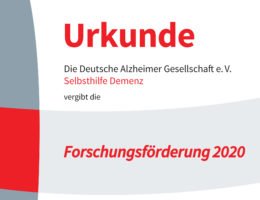 Deutsche Alzheimer Gesellschaft schreibt ihre Forschungsförderung für 2020 aus