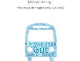 Mobility-Sharing: Autonome Busse - Zwischen Vorbehalten und Benefits
