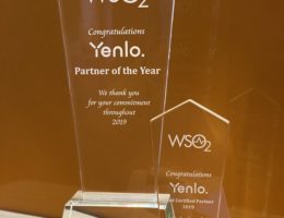 WSO2 - Yenlo erhält  Partner of the Year Award 2019 und Most Certified Partner 2019 Award. (Bildquelle: Yenlo)
