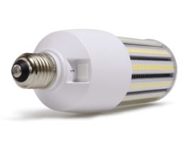 LED MINI CornBulb von euroLighting mit DCOB-AC-Technik und DIP-Schaltern.