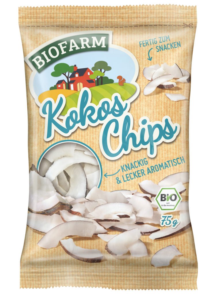63751 BIOFARM Kokos-Chips 75g