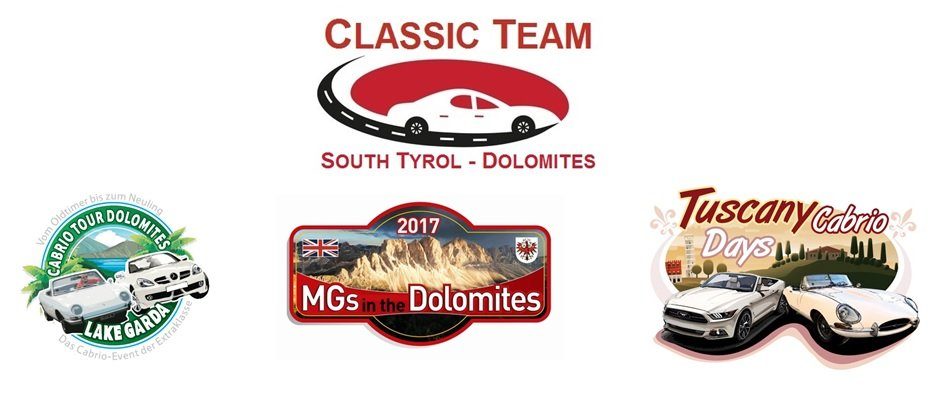 Die Events des "Classic teams South Tyrol - Dolomites"