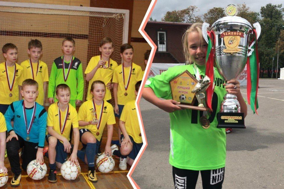 Die 11-jährige Fußballspielerin war Kapitänin & Torschützenkönigin bei einem Qualifikationsturnier. © e1.ru/Yulia Korzeniova