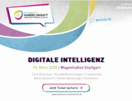 Digitale Intelligenz trainieren auf der Handelskraft Konferenz 2020 in Stuttgart