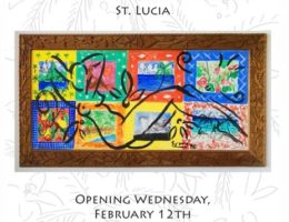 Ausstellung von Stefan Szczesny in Saint Lucia