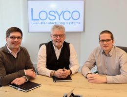 Generationswechsel bei LOSYCO: Manuel Granz (l.) und Christoph W. Münter (r.) übernehmen.