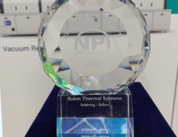 Rehm Thermal Systems gewinnt NPI-Award