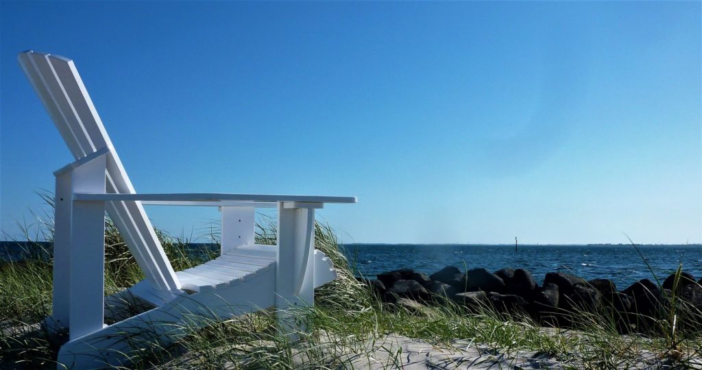 BeSeaside Seasider Chair CLASSIC (Adirondack Chair) - Maritimes "laissez-faire" für zu Hause