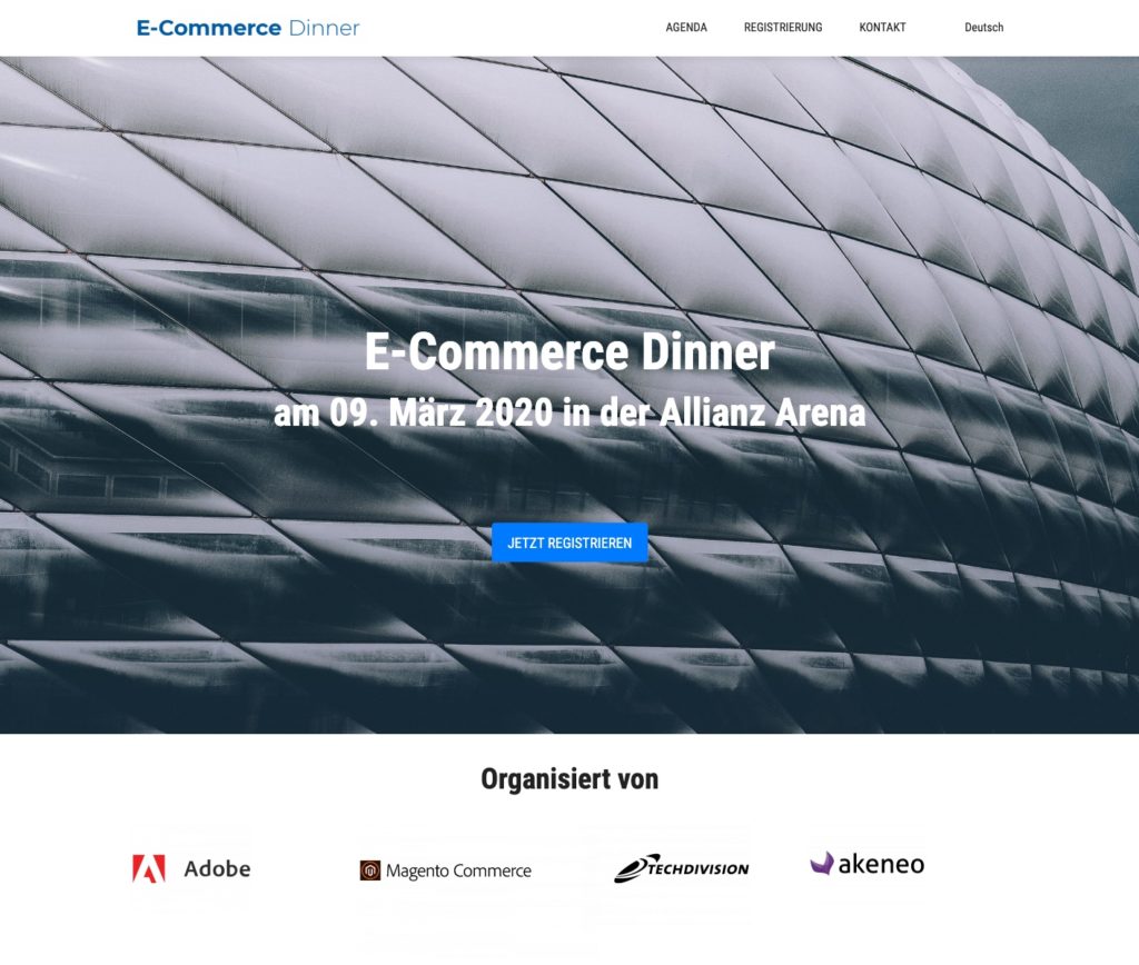 E-Commerce Dinner am 09.03.2020 in der Allianz-Arena powered by Adobe