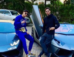 Deutscher Superstar Mero gesichtet in Dubai mit Unternehmer Matthias Mende