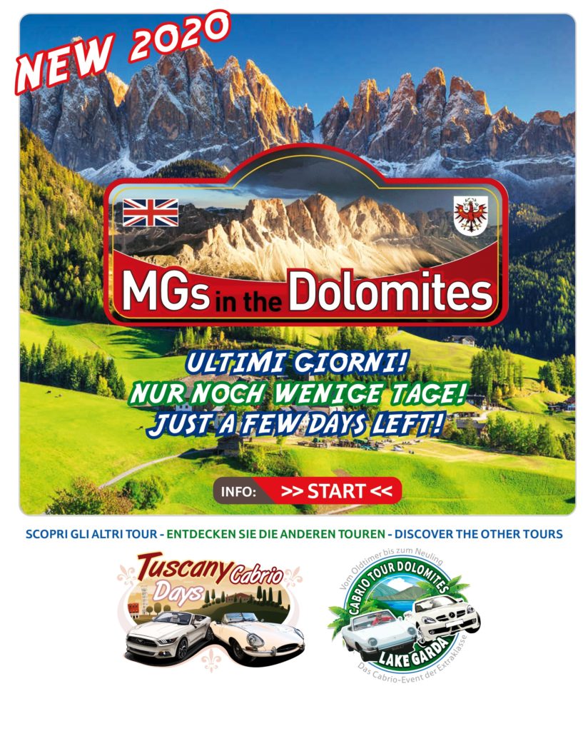 MGs in the Dolomites 2020