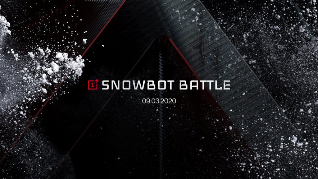 OnePlus SnowBot Battle (Bildquelle: @OnePlus)