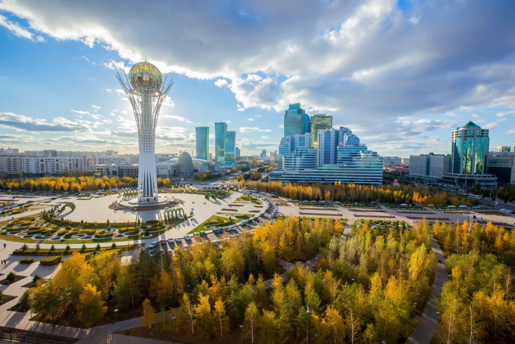 Dank des neuen Stopover-Programms von Air Astana lässt sich die Stadt Nur-Sultan bequem erkunden.