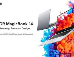 HONOR bringt das Notebook MagicBook 14 und das Smartphone 9X PRO in Deutschland auf den Markt