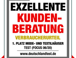 NKD wurde erneut ausgezeichnet: Das deutsche Textilunternehmen erhält die Auszeichnung "Exzellente Kundenberatung".