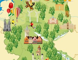 Per Klick geht es auf der interaktiven Deutschlandkarte auf eine Reise durch alle Bundesländer