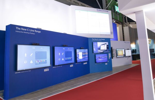 Philips Professional Display Solutions auf der ISE