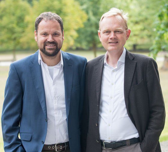 Dr. Klaus Dieter Zanter und Dirk Goeman