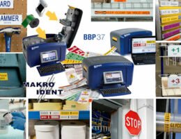Brady BBP37 + BBP85 Farbdrucker für farbige Sicherheits-Kennzeichnungen