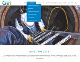 Die GET-Webseite - www.get-guete.de - ist ein echtes Wissensportal für Entwässerungstechnik