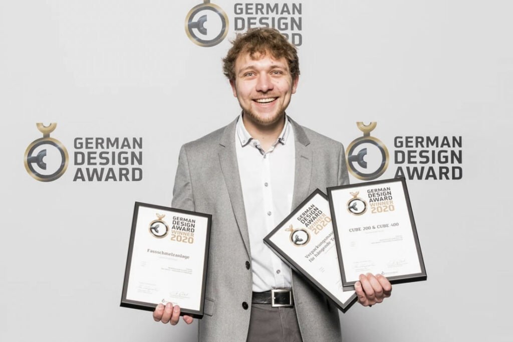 Timo Heinen – Winner „German Design Award“ 2019 und 2020 (Bildquelle: SM Klebetechnik)