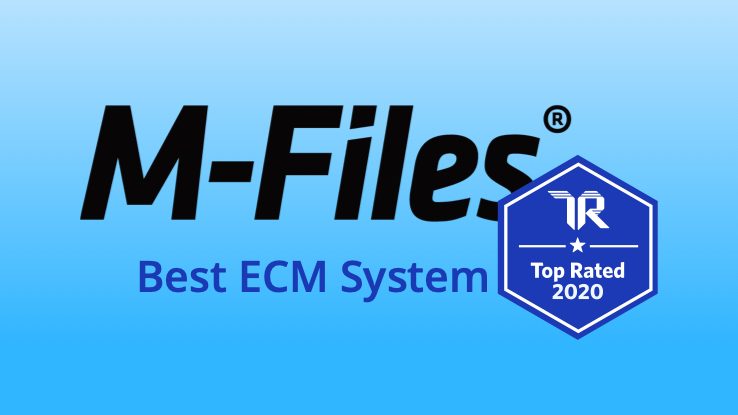 Kunden wählen M-Files zu einem der besten ECM-Systeme 2020.