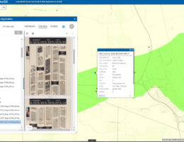 Volle Integration von Geodaten mit Dokumenten und anderen Informationen