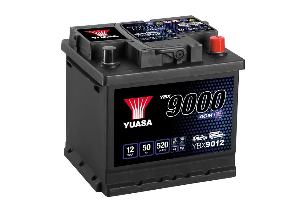 Die YBX9012 von GS YUASA liefert rund 360.000 Motorstarts.