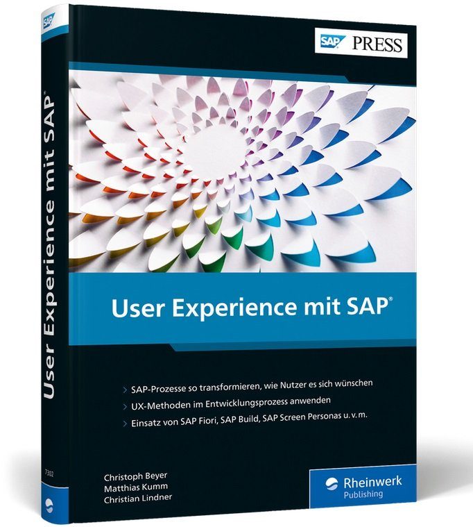 Buchtipp: User Experience mit SAP (Bildquelle: Rheinwerk Verlag