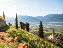Urlaubsgäste der Vitalpina® Hotels Südtirol genießen Südtirols Naturschönheit (Bildquelle: @IDM Südtirol / Benjamin Pfitscher)
