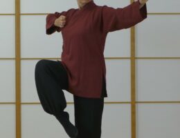 Myochu QiGong zeigt eine Figur aus dem Shaolin QiGong