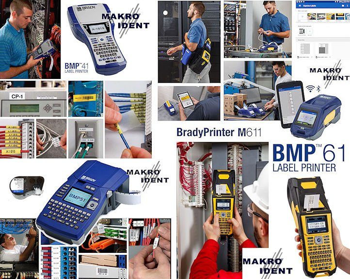 Mobile Brady-Etikettendrucker für die Kabelkennzeichnung