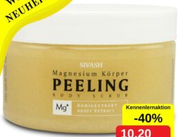 Magnesium Körper Peeling - Kennenlernrabatt