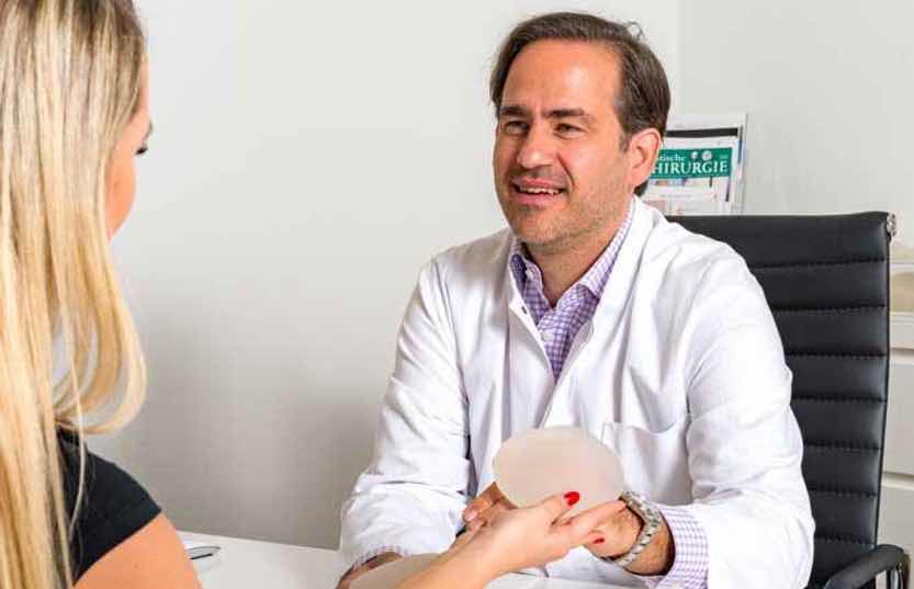 Dr. Ryssels Implantate zur Brustvergrößerung beeinträchtigen nicht die Mammographie.
