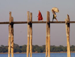 U-Bein Brücke in Myanmar - Myanmar Reisen erleben