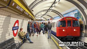 Die kultige Bakerloo-Line in London kann mit Train Sim World 2 erfahren werden. (Bildquelle: Dovetail Games)