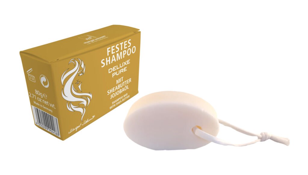 Neuheit in der Haarpflege und -reinigung: Festes Shampoo mit Seahutter und Jojobaöl von Margot Schmitt