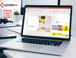 Beispiel Pixelboxx Creative PlugIn für PowerPoint