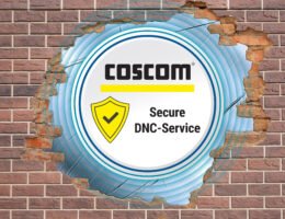 COSCOM DNC-Webserverdienst für eine abgesicherte Datenkommunikation in den Fertigungsbetrieben.