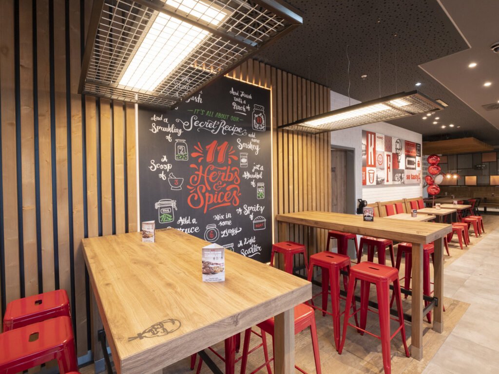 KFC hat ein neues Restaurant am Bahnhof Altona in Hamburg eröffnet.